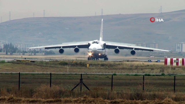 S-400 teslimatında 15. uçak Mürted Hava Üssü’ne indi