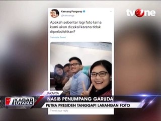 Kaesang Tanggapi Larangan Foto di Dalam Pesawat