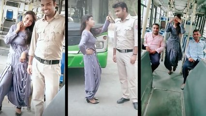 DTC बस में युवती ने सपना चौधरी के गांने पर किया डांस, वीडियो वायरल होने के बाद हुई कार्रवाई