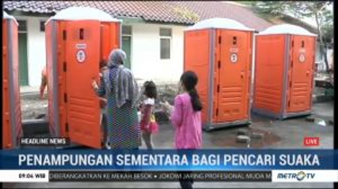 Penampungan Sementara Pencari Suaka di Kalideres Minim Air Bersih