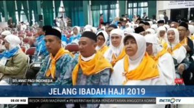 JCH Kloter 8 Embarkasi Palembang Masuk Asrama Haji Hari Ini
