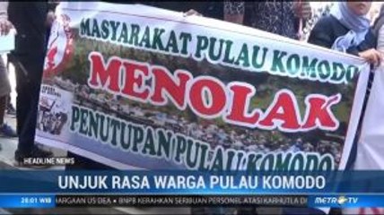 Warga Tolak Rencana Penutupan Pulau Komodo