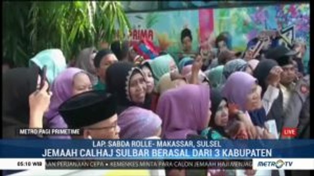 JCH Kloter 10 dan 11 Embarkasi Makassar Berangkat Hari Ini