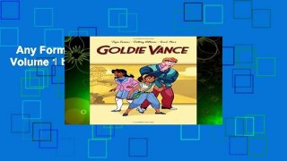 Any Format For Kindle  Goldie Vance Volume 1 by Hope Larson