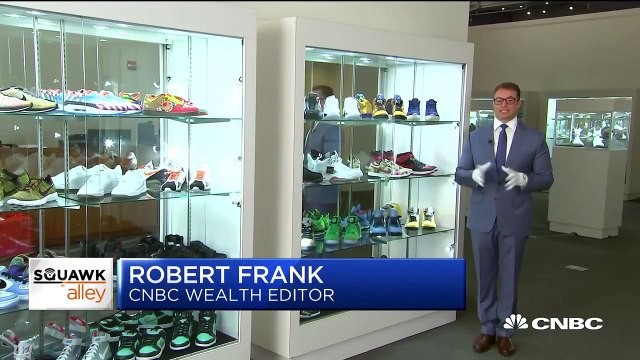 Un lot de 99 paires de baskets de collection acheté 850.000 dollars aux enchères à New York, un record pour des sneakers !