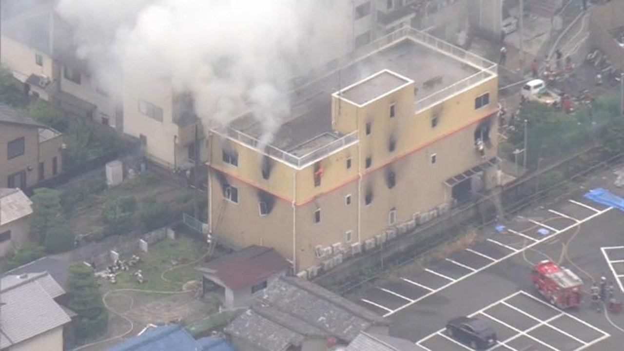 Kyoto: strage nell'azienda di cartoni animati
