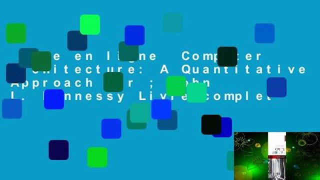 Lire en ligne Computer Architecture: A Quantitative Approach par ; John L. Hennessy Livre complet