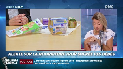 Dupin Quotidien : Alerte sur la nourriture trop sucrée des bébés - 18/07