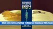 About For Books  Hear Your Body Whisper: How to Unlock Your Self-Healing Mechanism  Review