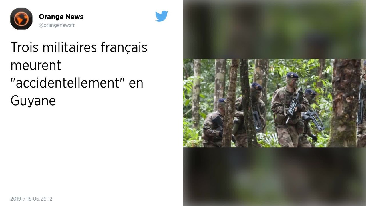 Guyane. Trois militaires français tués dans un accident lors d’une mission contre l’orpaillage clandestin