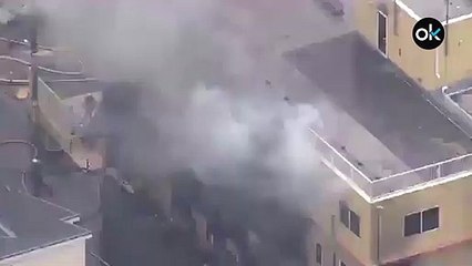 Declarado un incendio en una estudio de animación en Kyoto