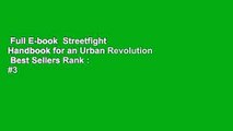 Full E-book  Streetfight  Handbook for an Urban Revolution  Best Sellers Rank : #3