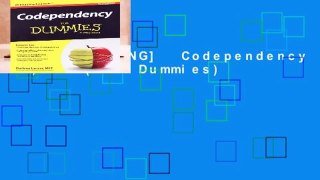 [BEST SELLING]  Codependency FD, 2E (For Dummies)