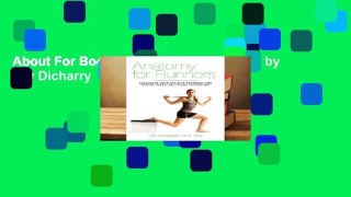 About For Books  Anatomy for Runners by Jay Dicharry