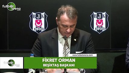 Fikret Orman: "Adriano gitti, sol beke bir hamle yapacağız"