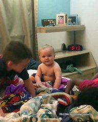 Cutest Baby Copies  Everything  - Cutest Baby Video