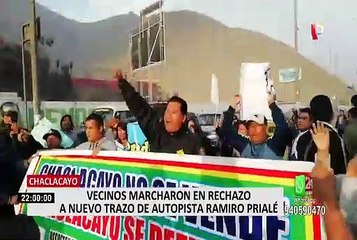 Chaclacayo: alcalde invitó a Muñoz a recorrer trazo de obras de autopista Ramiro Prialé