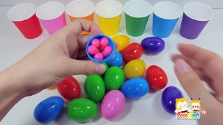 For Kids: Learn Colours With egg and Candy