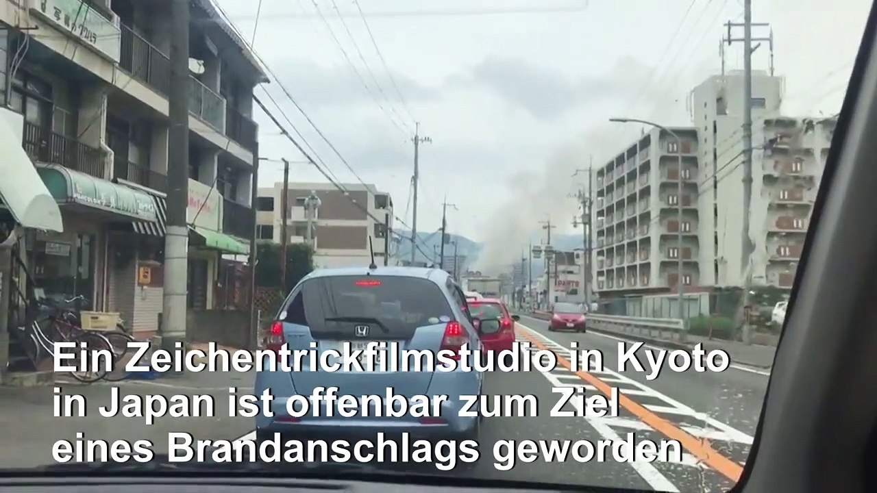 Tote bei mutmaßlichem Brandanschlag auf Filmstudio in Japan