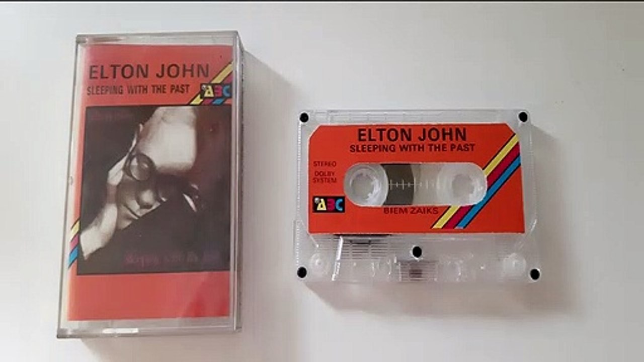 Elton John - Sleeping With the Past (ABC, Cassette)
