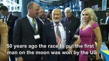 Buzz Aldrin calls for collaboration as new space race begins