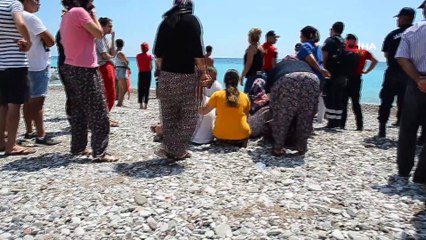 Gece denize giren pansiyoncu kadının cesedi 10 saat sonra bulundu