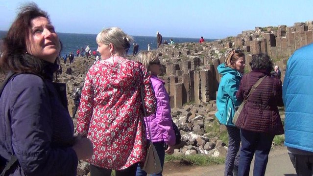 Giants Causeway - 40,000 hexagonal-shaped volcanic pillars , North Ireland 2 , 10 Jun 2019