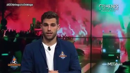 Marcos Benito en el nuevo estadio de San Mamés. 'El Chiringuito'