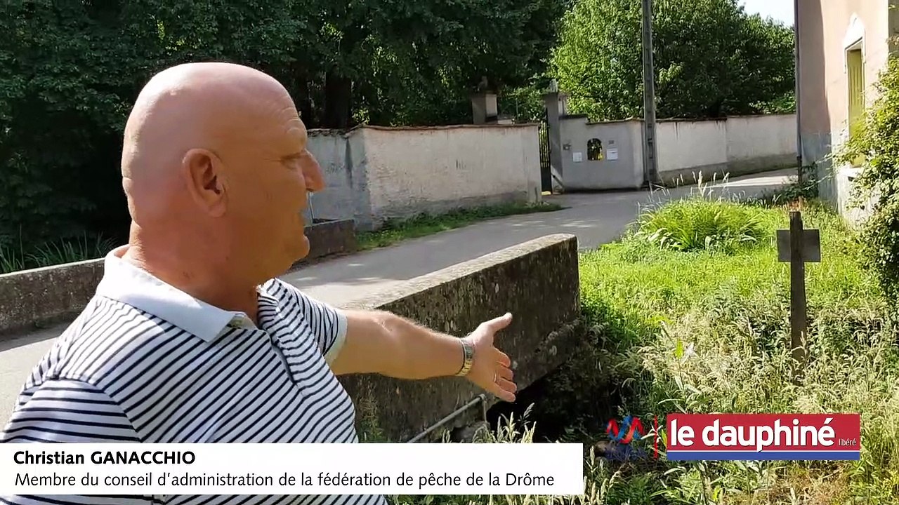 MANTHES Les pêcheurs du Nord-Drôme inquiets  « depuis 3 ans, la rivière est à sec ! »
