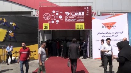 Tahran'da 25. Uluslararası Bilgi Teknolojileri ve Telekomünikasyon Fuarı başladı