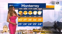 El pronóstico del tiempo con Pamela Longoria 19 Julio 2019. @pamelaalongoria #Mexico #Monterrey #Aguascalientes