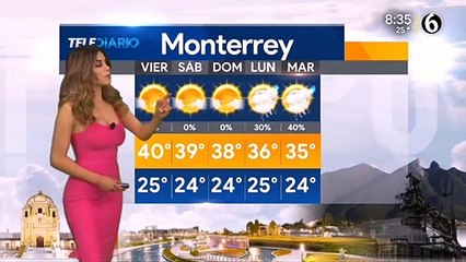 Скачать видео: El pronóstico del tiempo con Pamela Longoria 19 Julio 2019. @pamelaalongoria #Mexico #Monterrey #Aguascalientes