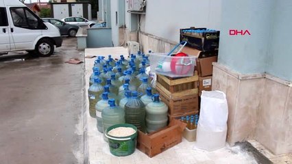 TOKAT ERBAA'DA BİN 400 LİTRE SAHTE İÇKİ ELE GEÇİRİLDİ