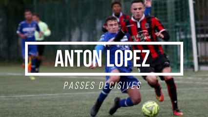 Anton Lopez — OGC Nice (U19 Nationaux) — Saison 2018/19