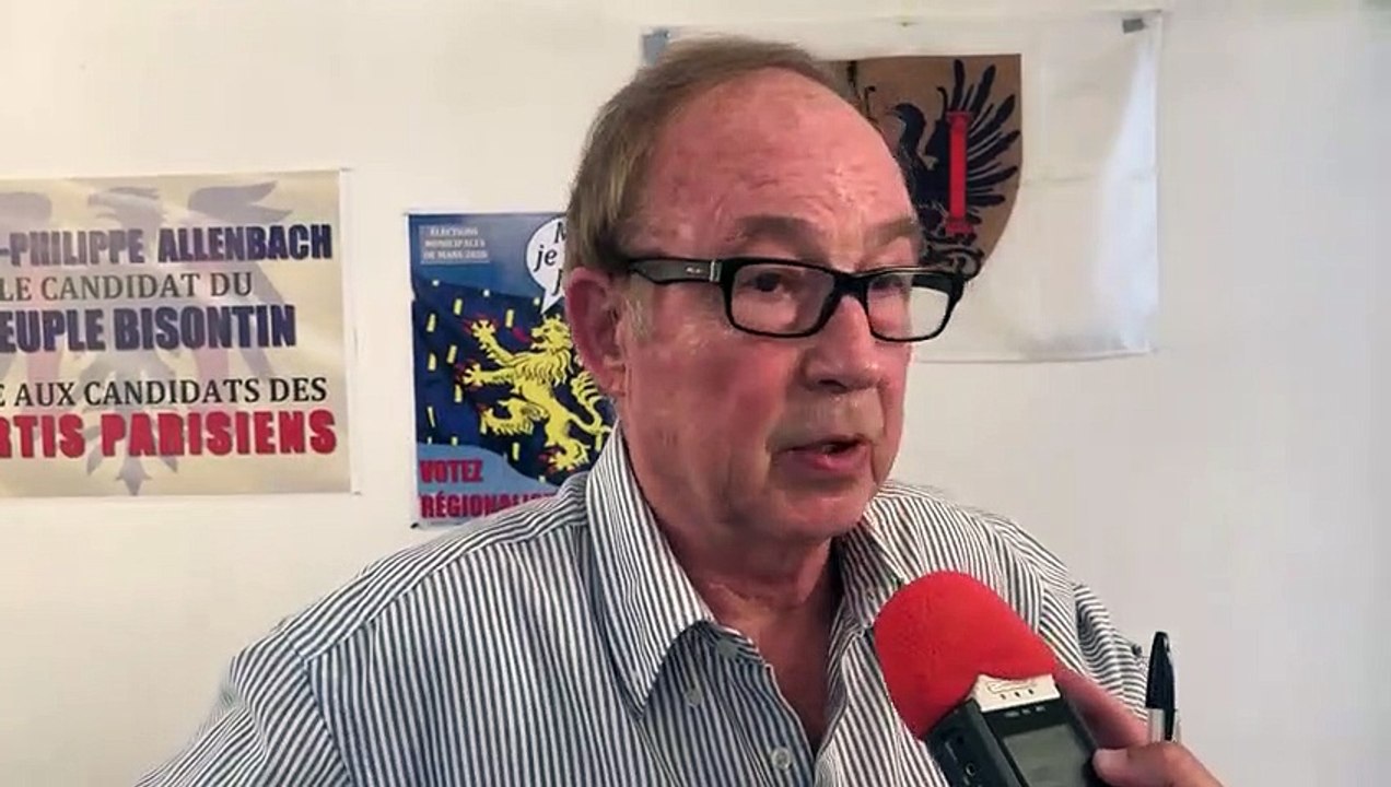 Jean-Philippe Allenbach parle du dépérissement du centre-ville de Besançon