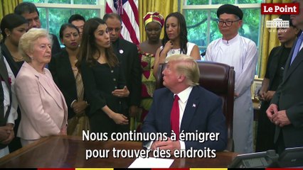 Nadia Murad, ancienne esclave de Daech, a été reçue par Donald Trump