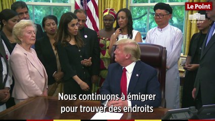 Nadia Murad, ancienne esclave de Daech, a été reçue par Donald Trump