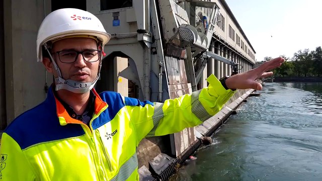 Kembs : Centrale hydroélectrique, le traitement des déchets, comment ça marche ?