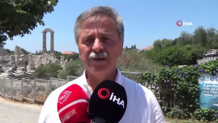 Binlerce yıllık tapınağın duvarlarındaki çirkin yazılar tepki çekti