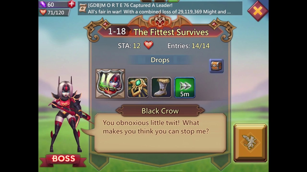 Lords Mobile Chapter 1-18 Elite