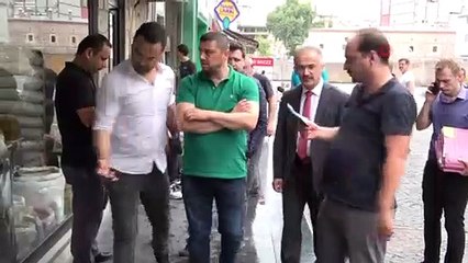 Saathane Meydanı’nda kamulaştırma bedel tespiti keşfi yapıldı