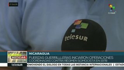 Nicaragua rememora la lucha popular contra dictadura de Somoza