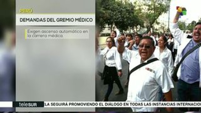 Temas del Día: Perú: inicia paro general de 24 hrs del sector salud