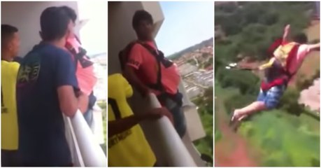 Comprou paraquedas pela Internet e saltou da varanda do seu apartamento