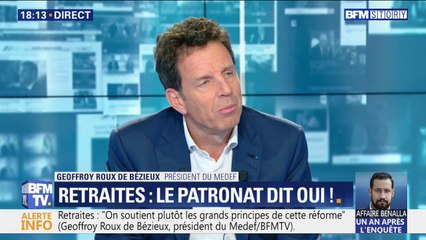 Download Video: Geoffroy Roux de Bézieux (Medef): cette réforme des retraites 