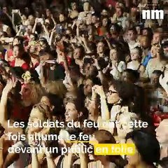 Le bal des pompiers à Nice