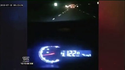 Captan a exceso de velocidad un bus interprovincial