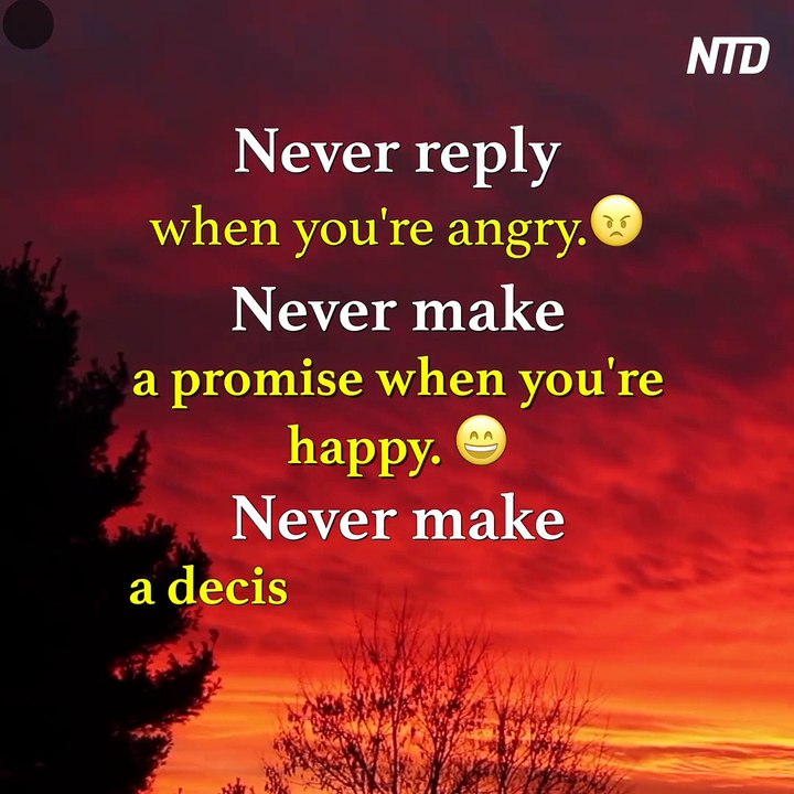 Never...