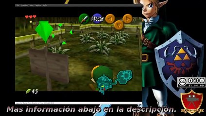 Retro N64 - TLofZ - OoT - Episodio 1 - El comienzo de la aventura - El gran Arbol  Deku