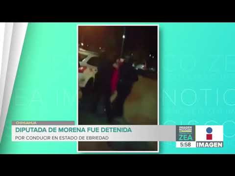 Detienen a diputada de Morena por conducir borracha | Noticias con Francisco Zea